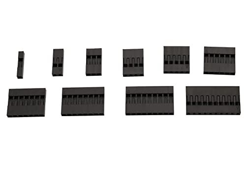 Raogoodcx 710Pcs 2.54mm Jumper Wire Cable Female Connector with 40 Pin Pitch Single Row Pin Headers,Male/Female Pin Connector Kit - Image 5