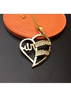 DubaiGallery Fashion Jewelry Highly craftsmanship New Islamic Allah Pendant Charm Gold Pendant Necklace Religious Muslim Jewelry  - Image 4