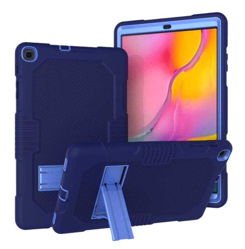 Blue Samsung Tab Shockproof Case Compatible with Samsung Galaxy Tab A7 with Protective Cover Stand Function and Daily Tablet Carry - Image 1