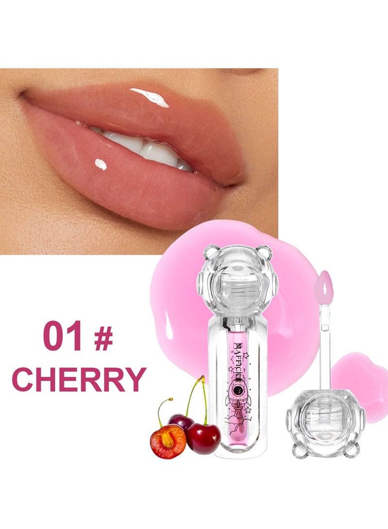 maffick MAFFICK Nourishing Lip Oil, Natural Lip Essence Conditioner: Moisturizing, Reducing Lip Wrinkles, Preventing Dryness and Chapping for Glossier Lips  - Image 4
