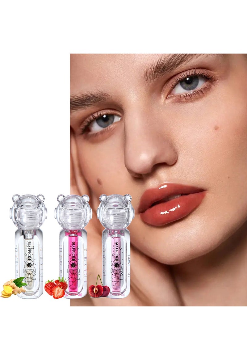 maffick MAFFICK Nourishing Lip Oil, Natural Lip Essence Conditioner: Moisturizing, Reducing Lip Wrinkles, Preventing Dryness and Chapping for Glossier Lips  - Image 1
