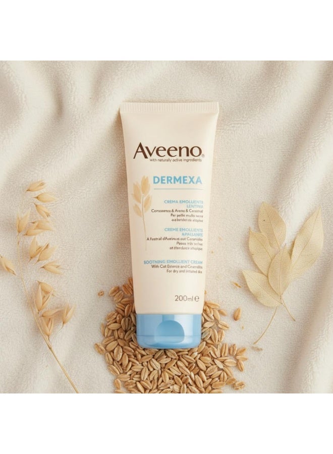 Aveeno Dermexa Soothing Emollient Cream 200ml - Image 2