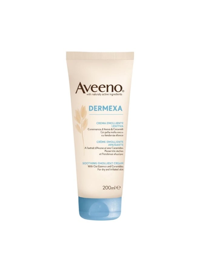 Aveeno Dermexa Soothing Emollient Cream 200ml - Image 1