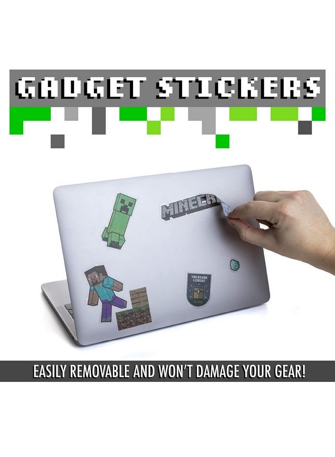 Paladone Minecraft Gadget Decals Includes 4 Sheets Removable Vinyl Stickers - Image 3