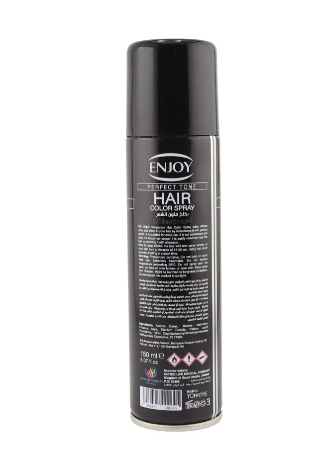 Enjoy Black Hair Color Spray 150ml - Image 2