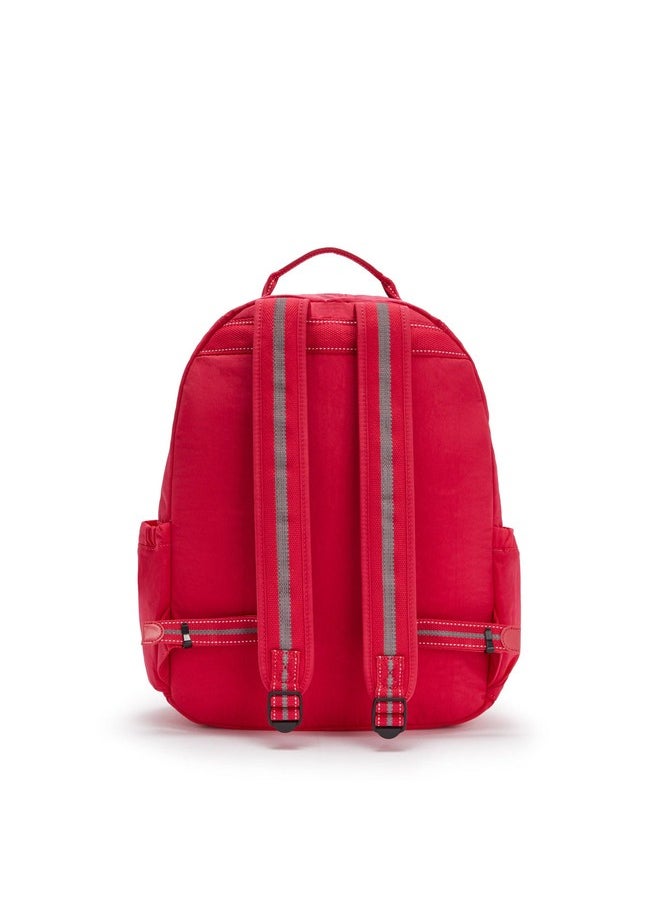 kipling Seoul True Pink Large Backpack  - Image 4