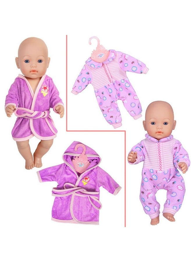ebuddy 10 Sets Doll Clothes Outfits Fit for 14-16 inch Baby Doll, 43 cm New Born Baby Dolls, 15 inch Baby Dolls，18 Inch Girl Doll (No Doll) - Image 5