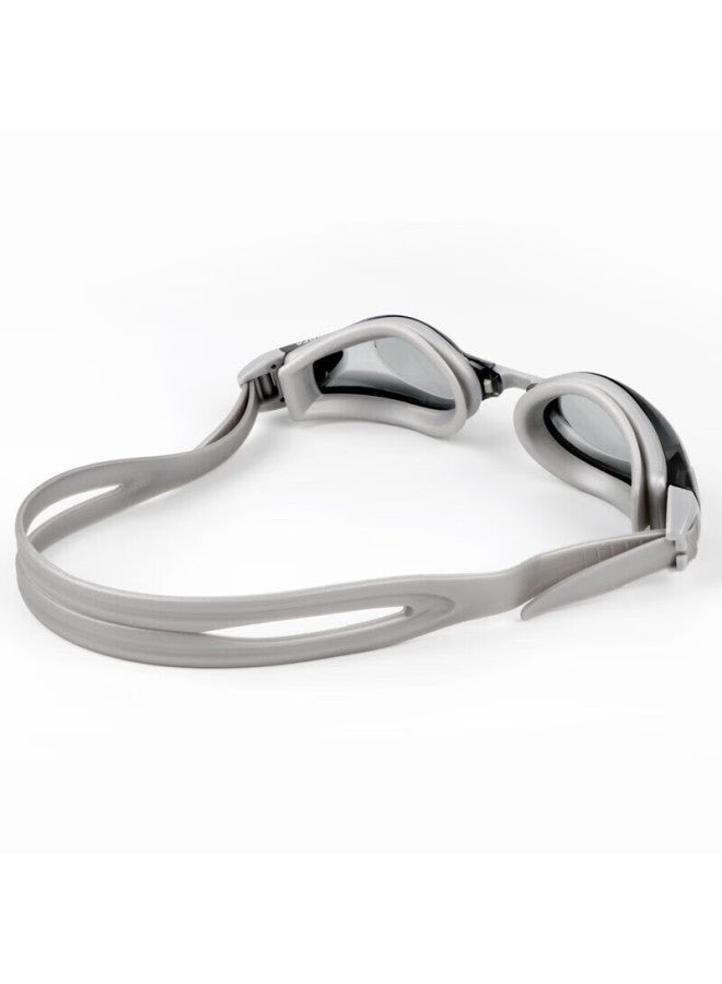 Yingfa Swimming Goggles, High-definition Anti-fog Waterproof Comfortable Training Clear Lens Large Frame Protective Eyewear For Adult Men And Women, Gray - Image 4