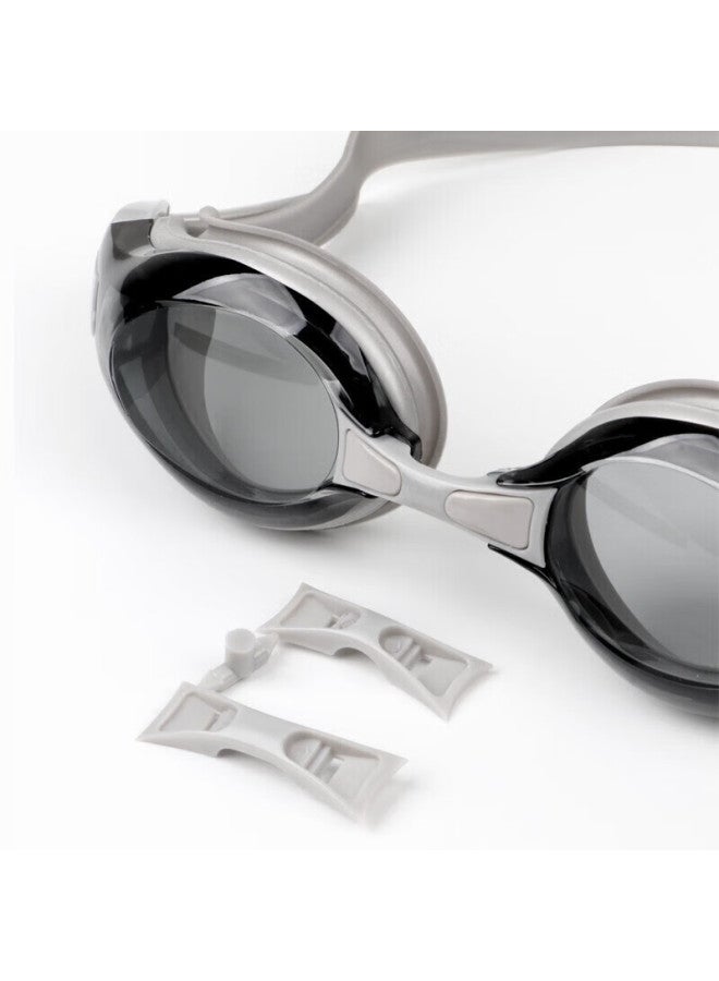 Yingfa Swimming Goggles, High-definition Anti-fog Waterproof Comfortable Training Clear Lens Large Frame Protective Eyewear For Adult Men And Women, Gray - Image 5