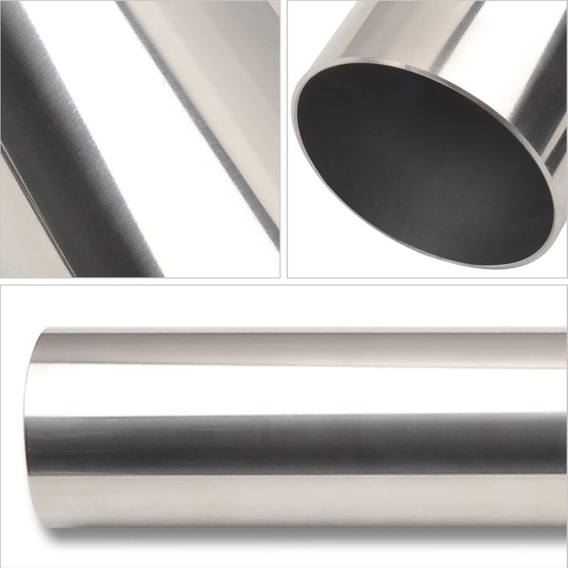 FGJQEFG 2.5 Inch DIY Custom Mandrel Exhaust Pipe Kit - 4PCS T304 Stainless Steel - Image 3