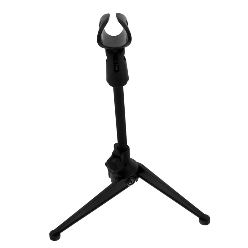 Portable Tripod Microphone Stand With Clip For Live Singing Table Use 1 Item - Image 5