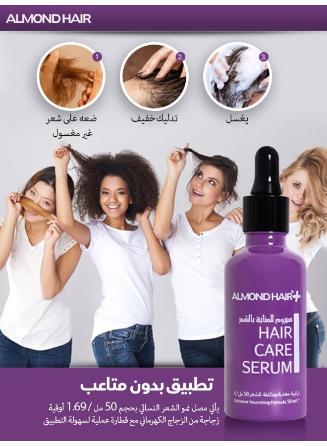 Almond Hair Hair Care Serum for Women with Rootbiotech - Image 2