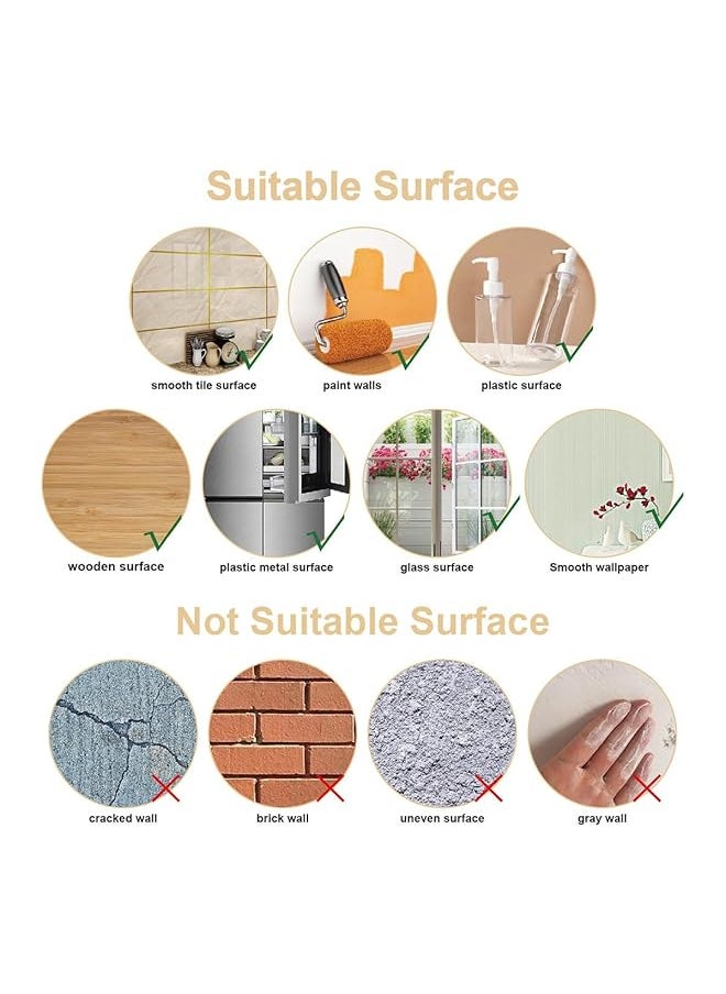 erorex Wall Decal Stickers For Kids 8 Sheet Diy Home Decoration Kids Wall Decals Removable Colorful Wall Stickers For Kids Wall Stickers For Nursery Living Room Bedroom Playing Room  - Image 3