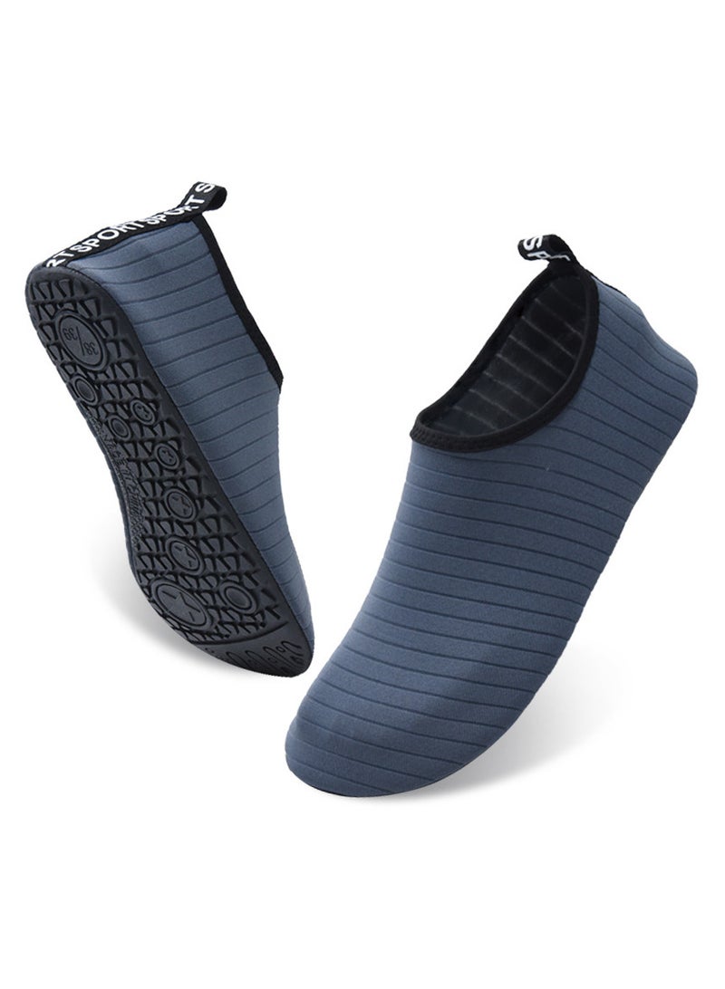 AUTOYSUR Water Shoes Womens Mens Beach Shoes, Quick-Dry Barefoot Aqua Shoes Socks Snorkeling Shoes Water Socks for Outdoor Beach Swim Surf Walking Yoga - Image 2