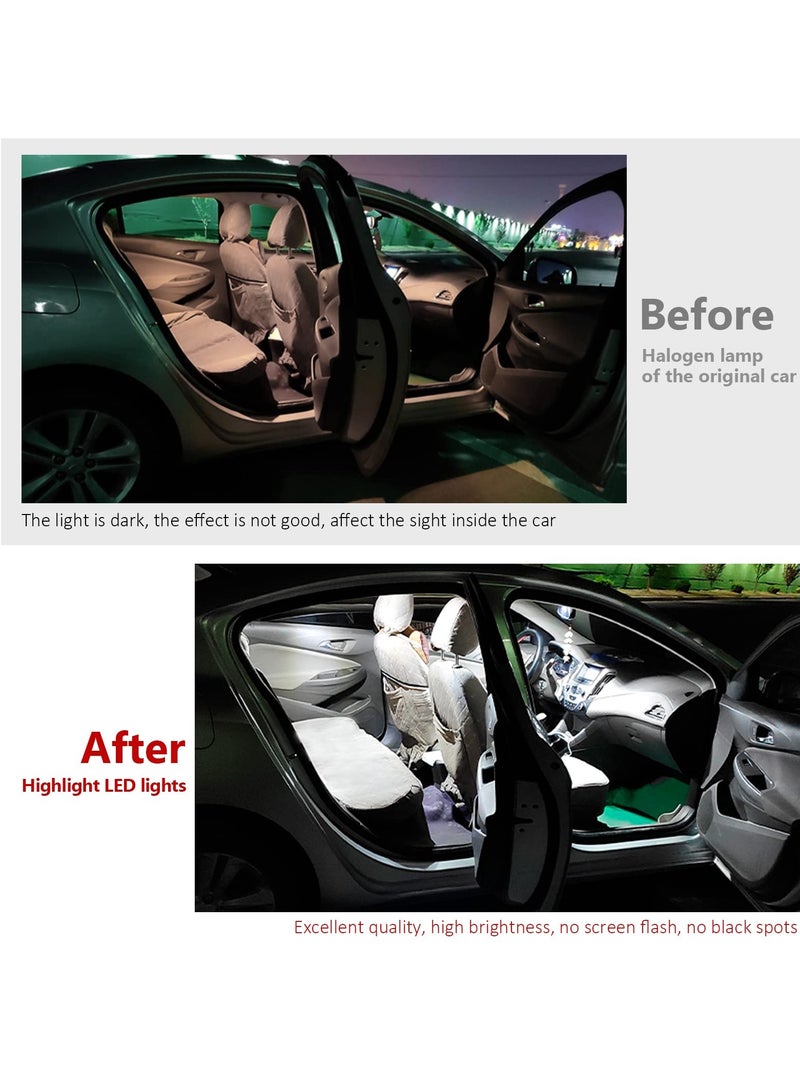 Loquat LED Car Bulb Kit, 42 PCS T10, 31mm, 36mm, 41mm, 1157 LED Bulbs, Perfect Replacement for Dome, Map, Door, Courtesy and License Plate Lights - Image 5