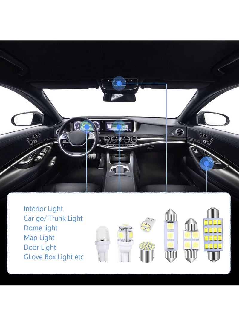 Loquat LED Car Bulb Kit, 42 PCS T10, 31mm, 36mm, 41mm, 1157 LED Bulbs, Perfect Replacement for Dome, Map, Door, Courtesy and License Plate Lights - Image 4