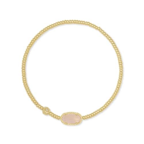 Kendra Scott سوار غرايسون القابل للتمدد من كيندرا سكوت، مطلي بالذهب عيار 14، كوارتز، مجوهرات عصرية للنساء - Image 1
