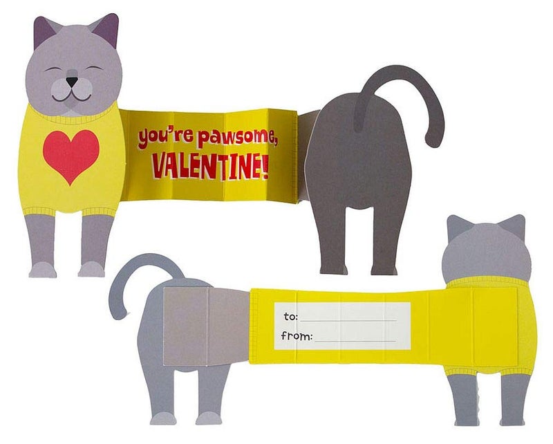 Playhouse Super Stretch Accordion Pets 28 Card Super Valentine Exchange Pack for Kids - Image 3