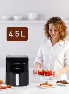 Air Fryer 4.5L, Uses No Oil, Large Square Single Drawer, Roast, Bake, Air Fry, Family Size, Digital, Cook From Frozen, Non-Stick, Dishwasher Safe Basket And Crisper Plate - pzsku/ZCBCE8976476A505813CEZ/45/_/1710878022/689f07ad-ff9d-4439-a7d7-fd93c43cb39c