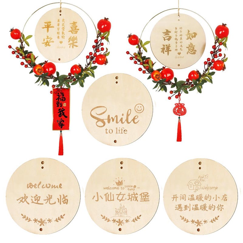 Valentine'S Day Decorative Crafts, Christmas Decorations, Rustic Shop Hangings, Home Window Displays, Peace And Blessing Crafts - Image 2