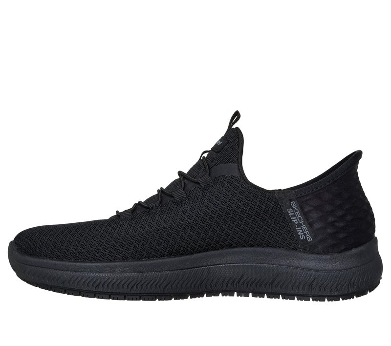 Skechers Hands Free Slip-Ins Women's Work Summits SR- Enslee Black - Image 2