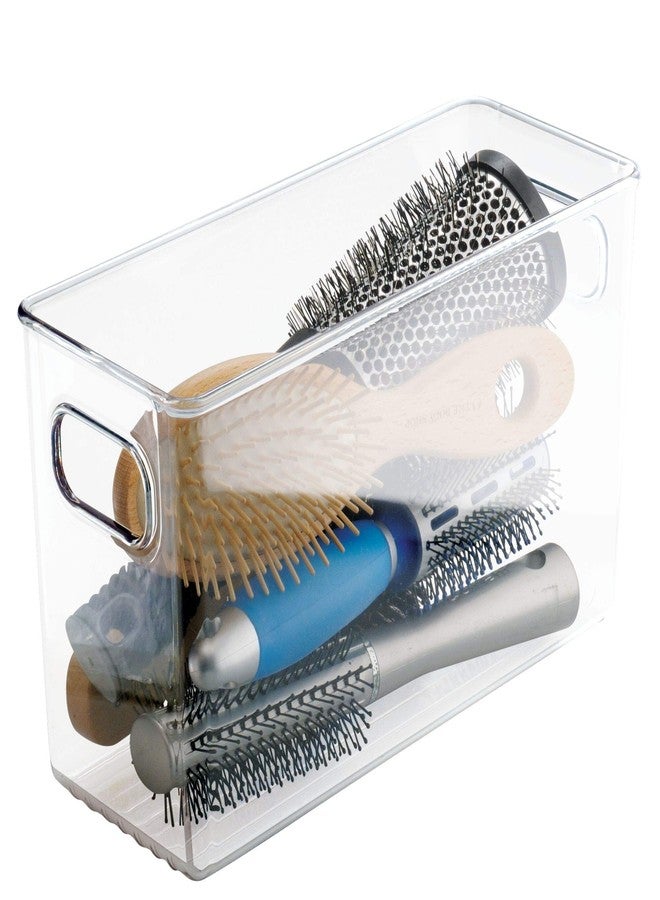 InterDesign Linus Plastic Countertop, Closet, and Vanity Organizer, Storage Bin for Bathroom, Bedroom, Office, Craft Room, Kitchen, Small - Image 3