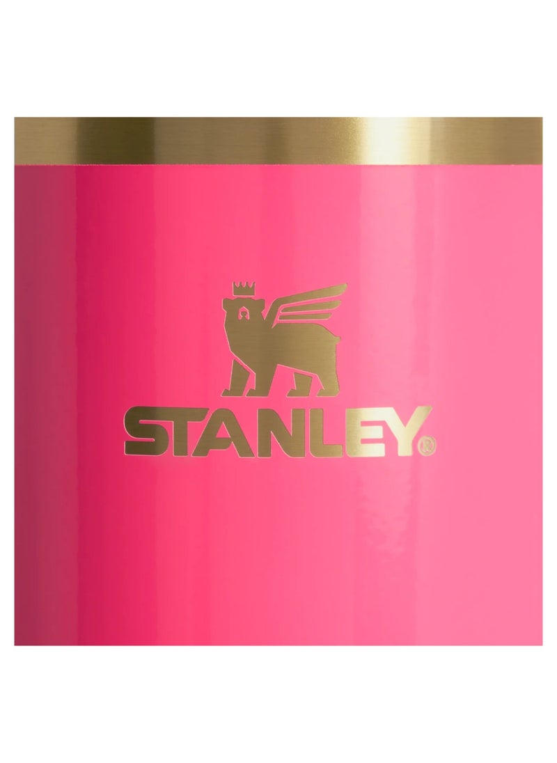 Stanley - Quencher H2.0 FlowState Stainless Steel Vacuum Insulated Tumbler with Lid and Straw for Water, Iced Tea or Coffee, Smoothie and More, 40 oz (Rose Pink) - Image 1