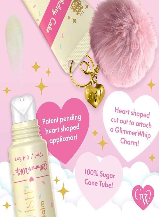 Glimmer Wish Glimmer Whip Hydrating Lip Balm, Whipped Lip Butter Treatment with Organic Nourishing Oils and Butters, Vegan and Cruelty Free Lip Moisturizer for Soft Lips (Birthday Cake - Image 3
