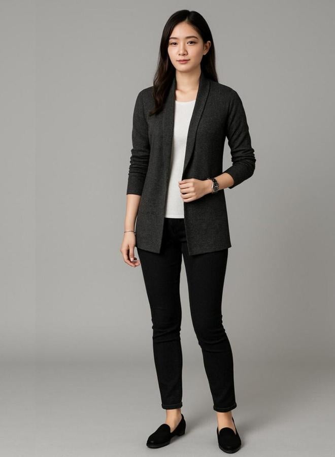 بوز جاكيت شراج مفتوح من الأمام - Image 4