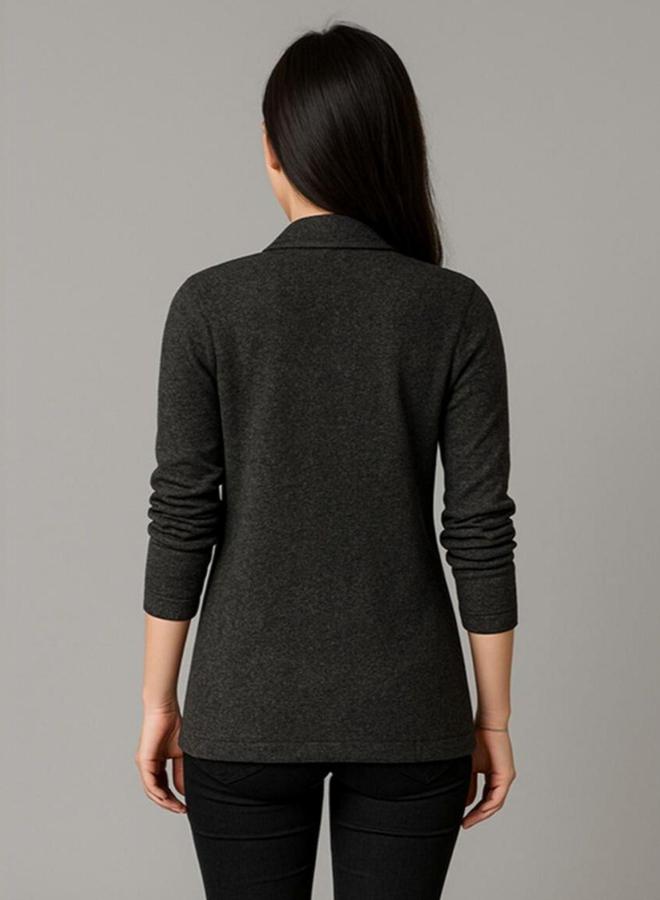 بوز جاكيت شراج مفتوح من الأمام - Image 2