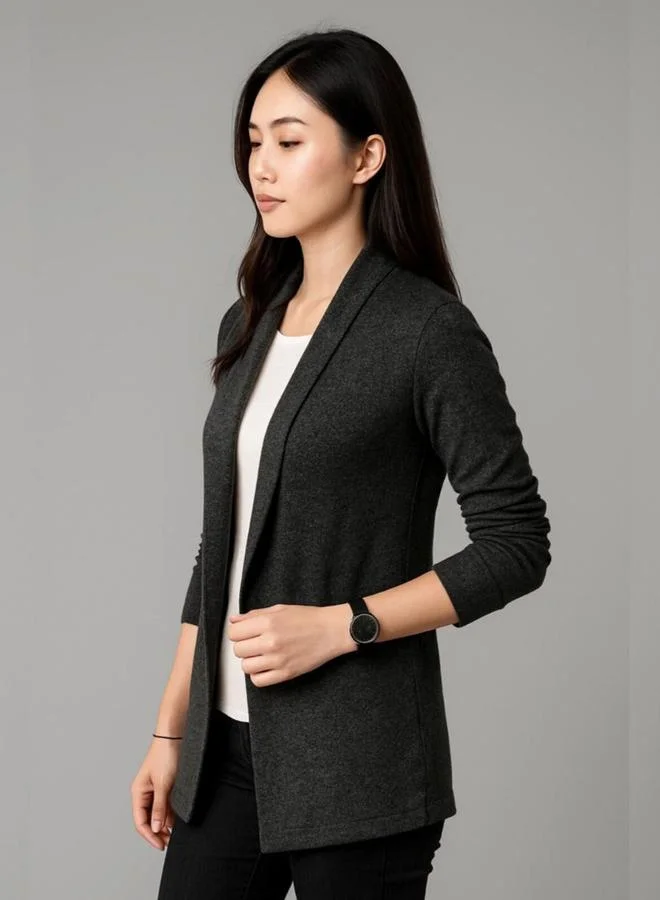 بوز جاكيت شراج مفتوح من الأمام