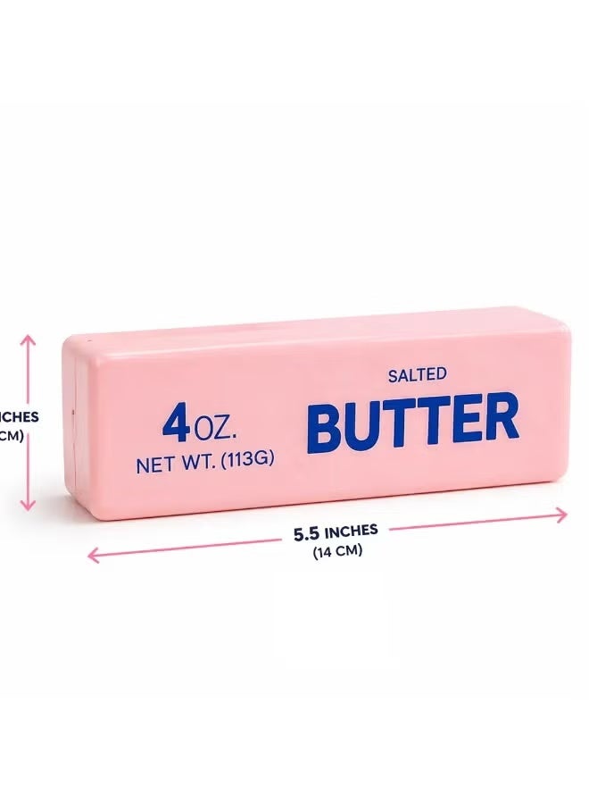 Butter Squishy Slow Rising Stress Relief Toy, 4oz Realistic Salted Butter Squeeze Toy, Soft PU Foam Decompression Fidget Toy for Kids & Adults, Novelty Gag Gift & Desk Companion - Image 3