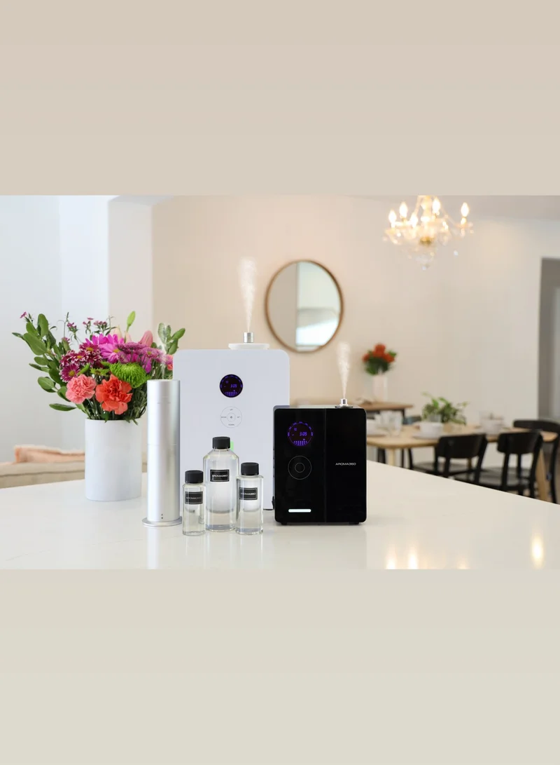 AROMA360 DaVinci360 Scent Diffuser - Advanced Technology, Timer, Fragrance Lock, Waterless & Heatless, Cold Air Diffusion Fan - Safe for Everyone - 1,200 sq ft Coverage