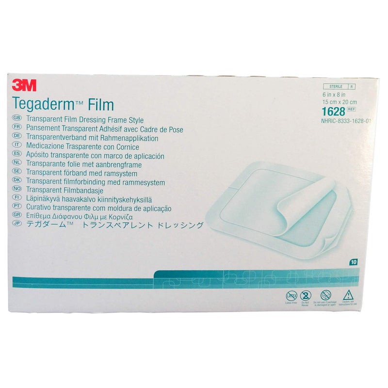 Tegaderm Transparent Dressing, 6 x 8 Inch, 10 Count by Tegaderm - Image 3