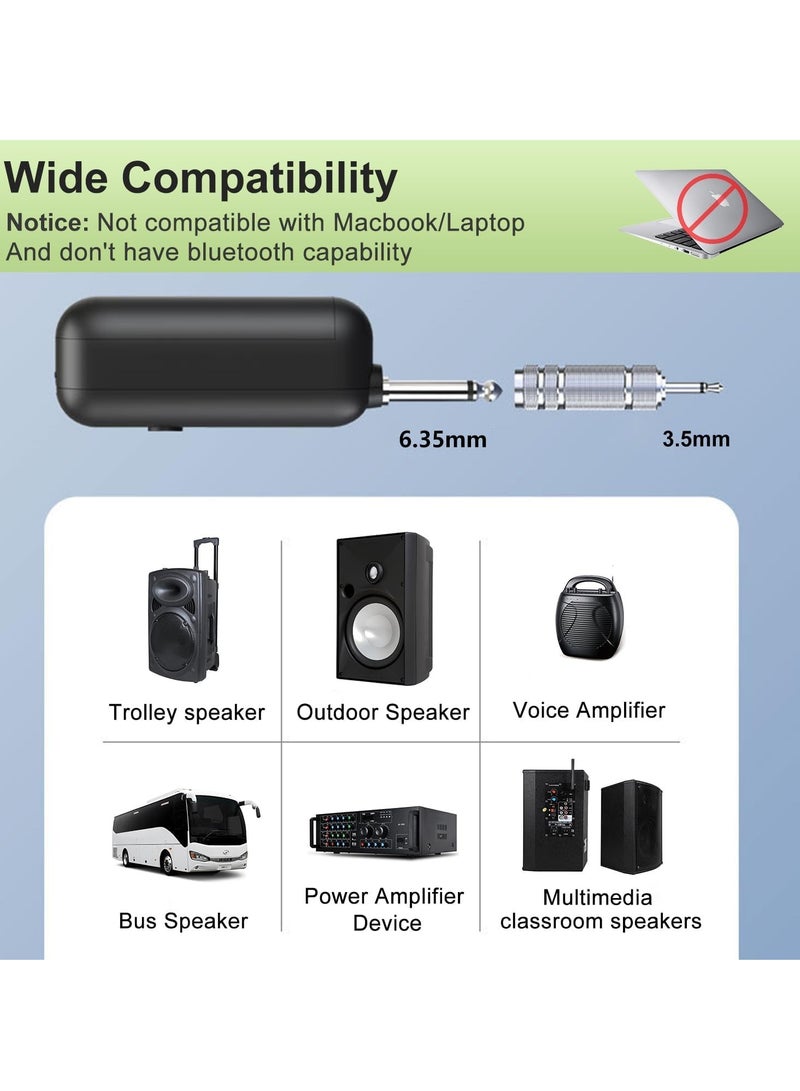UHF Wireless Microphone Headset System, Dual Headset with 165FT Range, Ideal for Voice Amplifiers, PA Systems, Fitness Classes, and Church Events - Image 4