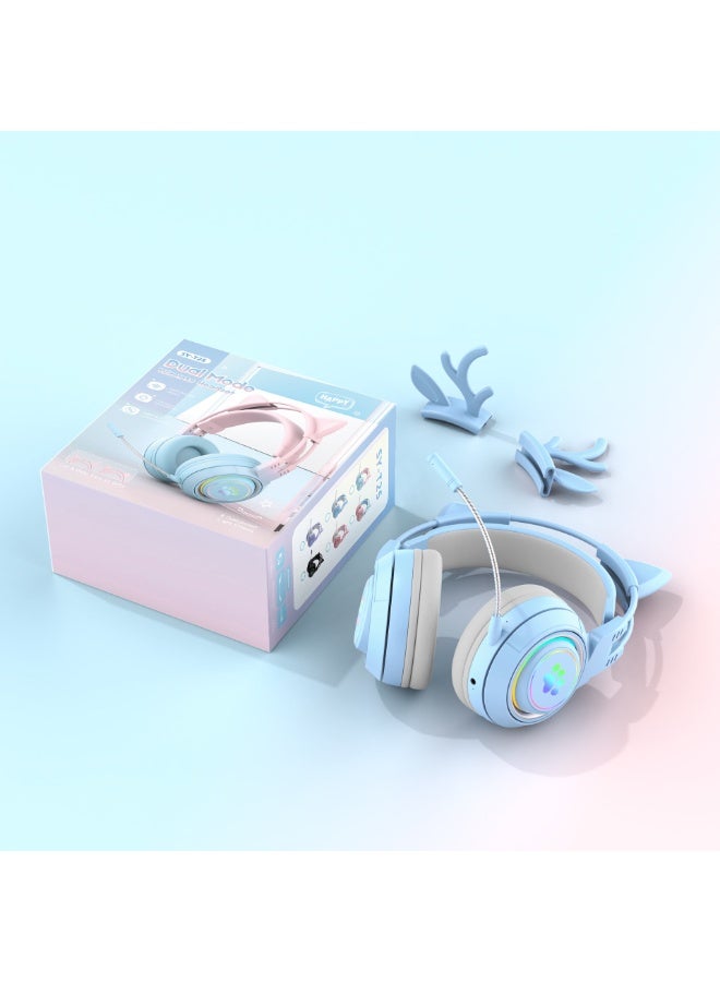 KUYING New Wireless Gaming Headset For Esports And Head Mounted Headphones 