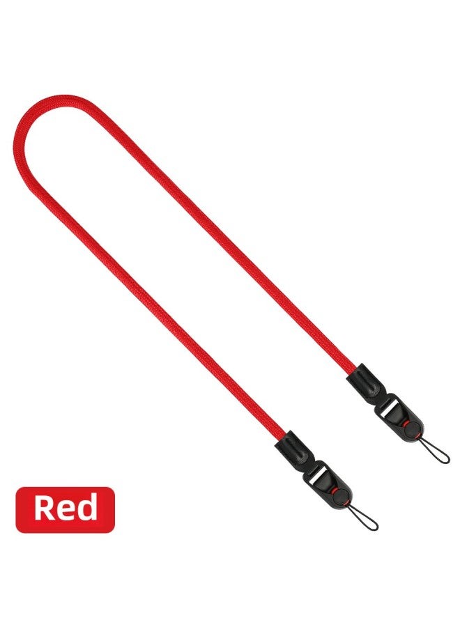 Jn Jino Camera Strap Lanyard Suitable For Sony A7M4 Quick Release Shoulder Strap Mirrorless Single Fuji Xt5Xs20Xs10-Color:Red - Image 1