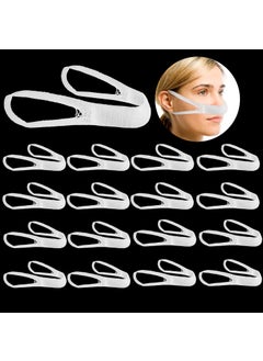 Patelai Patelai Elastic Nose Bandage, External Nasal Bandage Dressing Holder with High Absorption Capacity for Nose, White(20 Pcs) 