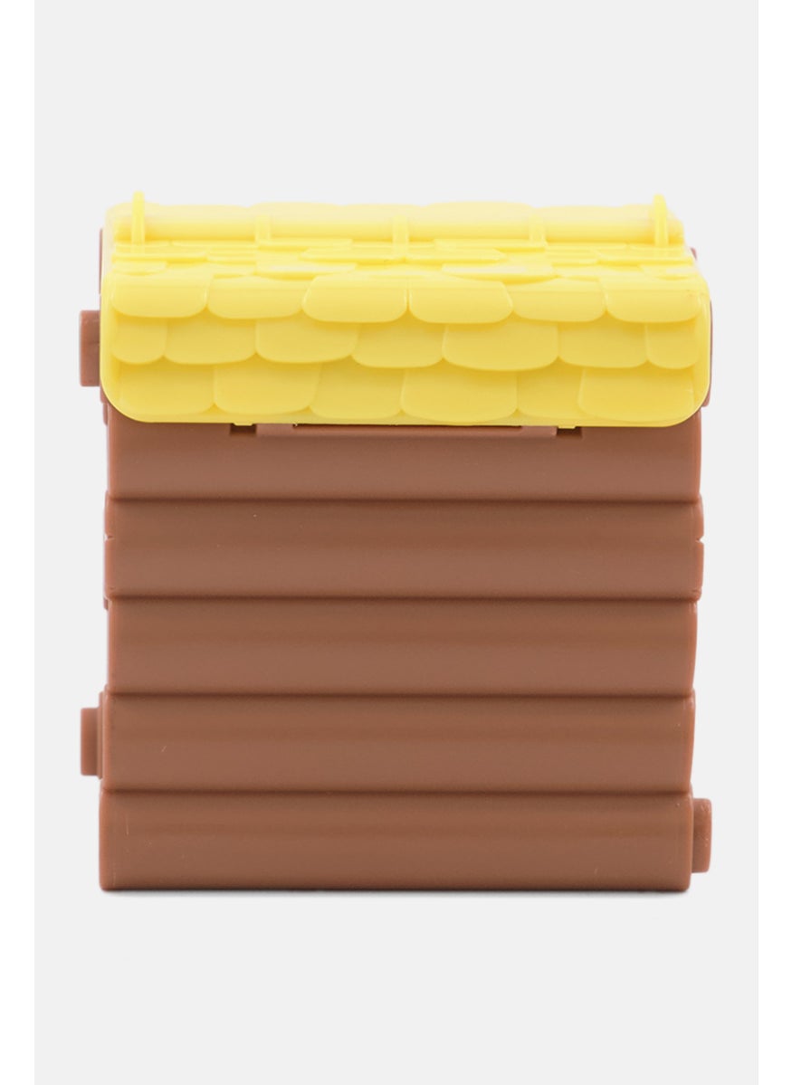 Fat Brain Toy Co Timber Tots Mini Kitchen, Yellow  - Image 5