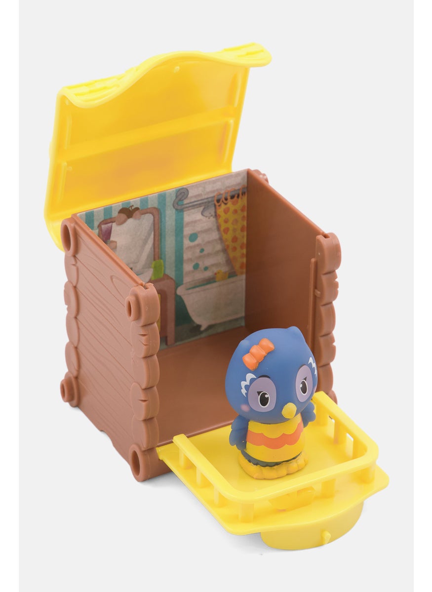 Fat Brain Toy Co Timber Tots Mini Kitchen, Yellow  - Image 3