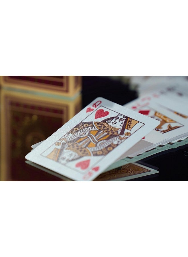 Bicycle بطاقات لعب فرفينا الزهرية الممتازة للدراجات، ورق ذهبى، 1 مجموعة - Image 5