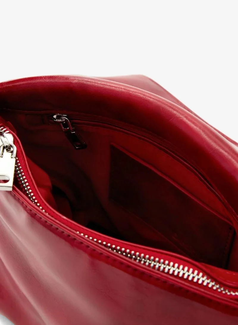 DESIGUAL Red Medium Logo Bag for Women | Best Price UAE