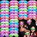 SHQDD 46 Pack Light Up Glasses Glow in the Dark Party Favors 5 Neon Color Led Glasses Shutter Shades Glow Stick Sunglasses Neon Party Supplies for Kids Adults Birthday Wedding Glow Toys Party - Image 3