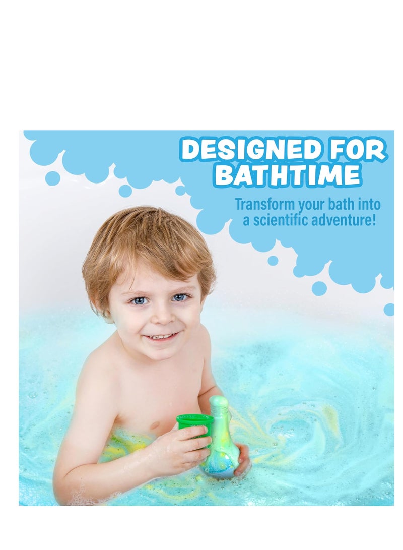 Tub Works Tub Works® Kids Bath Bomb Potion™ Bath Toy, Variety 6 Pack | Nontoxic | Fizzes, Foams & Bubbles with an Eruption of Color | Interactive Bath Bombs for Kids | Fun Science Toddler & Kids Bath Toys  - Image 5