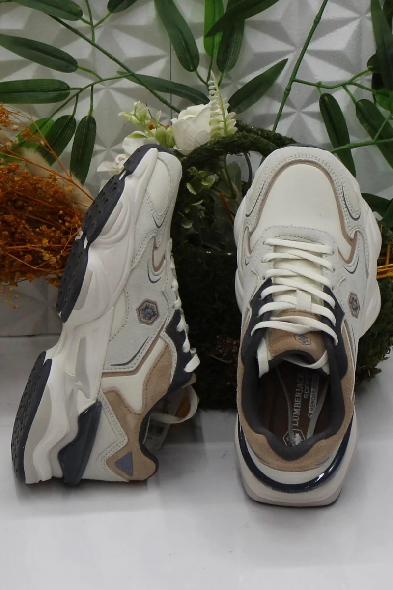 LUMBERJACK Madax Wmn Pu Beige Original Product Sneaker Women's Shoes