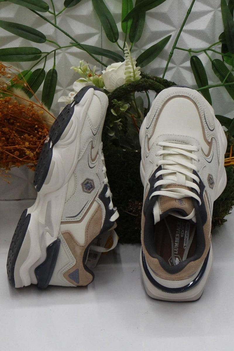 LUMBERJACK Madax Wmn Pu Beige Original Product Sneaker Women's Shoes  - Image 5