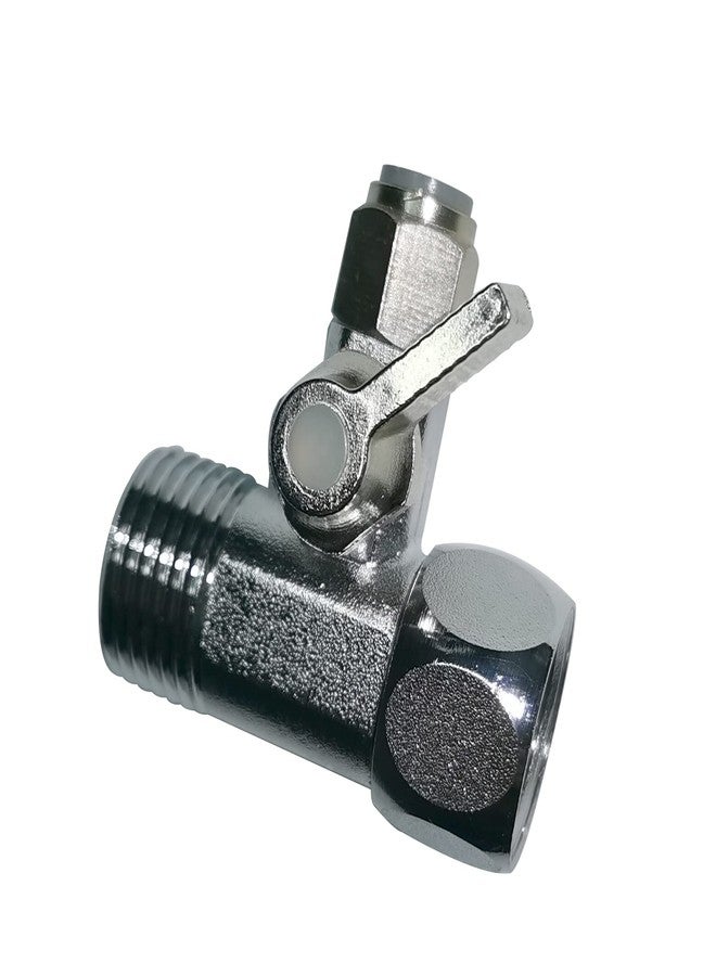 Malida Ball Valve Water Faucet Tap Feed Water Filters RO Reverse Osmosis (1, Conjoined,1/2" x 1/2" x 1/4") - Image 2