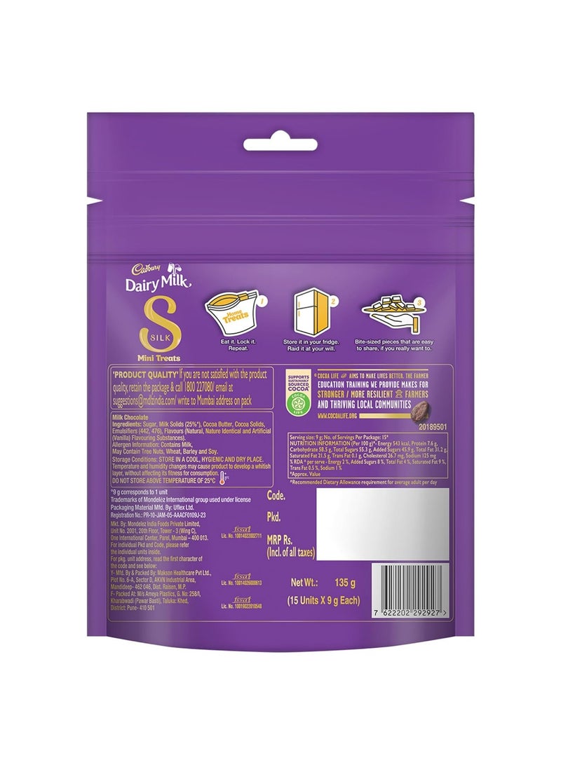 Cadbury Dairy Milk Silk Home Treats 135g - Image 2