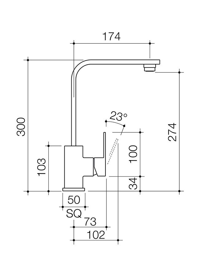 جروهي خلاط مطبخ قنطره عاليه يوروكيوب 31255 . - Image 3