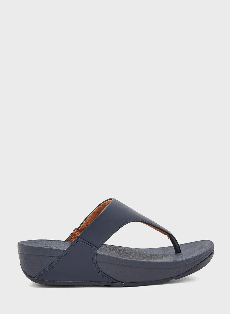 FitFlop Lulu Toepost Wedge Thongs